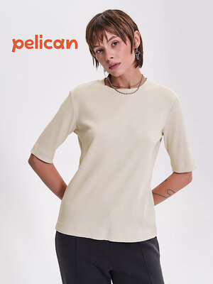 PELICAN Футболка 472294 DFT6944 Светло-серый