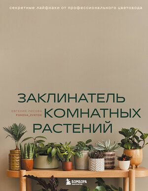 Эксмо Евгения Лисова "Заклинатель комнатных растений. Секретные лайфхаки от профессионального цветовода" 475198 978-5-04-196784-0 