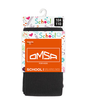 Omsa Колготки 476351 OMSA kids Collant   11С01-1 дет.сад гладь Nero (Черный)