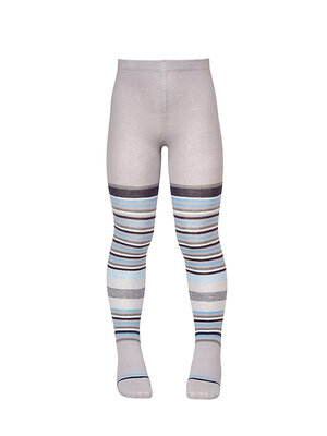 Omsa Колготки 476352 OMSA kids Collant  11P11-2 в полоску Grigio Chiaro (Серый)