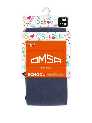 Omsa Колготки 476363 OMSA kids Collant   11С01-1 дет.сад гладь Blu (Синий)