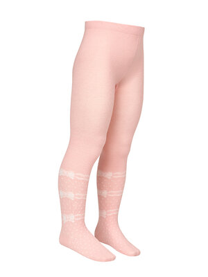 Omsa Колготки 476518 OMSA kids Collant  12Р32-2 с рисунком (бантики) Rosa Chiaro (Розовый)