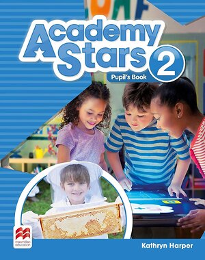 Эксмо Kathryn Harper "Academy Stars 2 Level 2 Pupil’s Book with online resources Учебник уровень 2" 491417 978-0-23-048991-2 