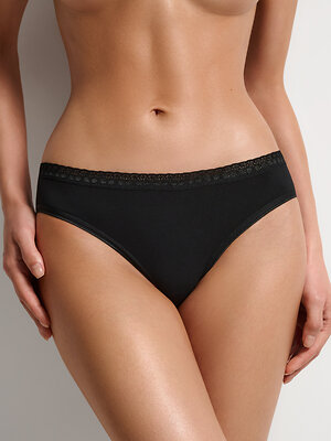 SiSi Трусы 491687 SI5204 Slip, CO Nero (Черный)