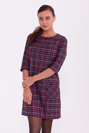 VISERDI Платье 83178 10040-клт 419785 Фиолетовый/красный