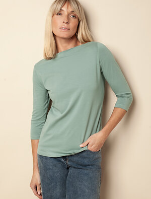 VILATTE Джемпер 513884 D49.932 светло-оливковый