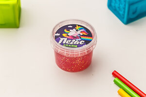 Игрушки-Потягушки Плюс Слайм 523573  ирис красный