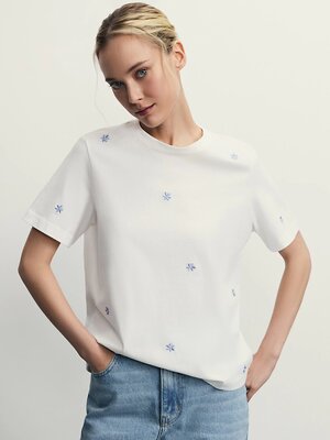 ZARINA Футболка 524387 ZR2505023409 белый