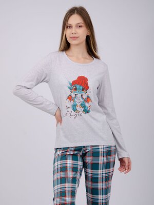 Malina Пижама 525687 29990 серый
