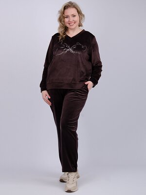 Malina Костюм 526670 9420ш шоколадный