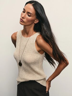 ZARINA Жилет 528523 ZR2505033303 молочный