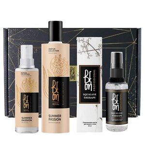 BeOn Подарочный набор для ухода за телом №14 / Royal Summer Passion (гель 260 мл + мист 105 мл + масло 50 мл) 529853 21746 