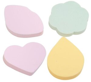 Dewal Beauty Набор спонжей для макияжа SP-05, ассорти, латекс, 4 шт. 530633 8693 