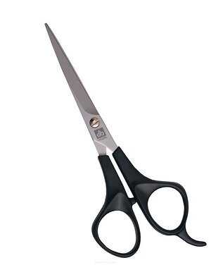 Dewal Парикмахерские ножницы прямые с микронасечками / Easy Step 9612SV-5,5, черный 530693 2247 