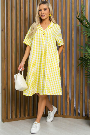 LT Collection Платье 532698 П13433-2М жёлтый