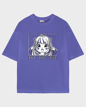 Let's go Футболка 533991 51460 сиреневый
