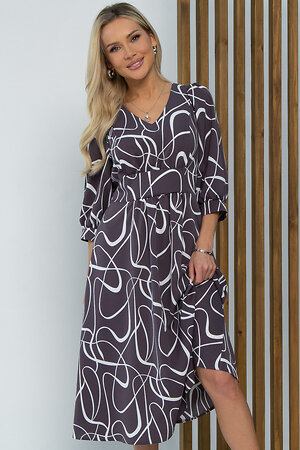 LT Collection Платье 534676 П13524-18М графитовый