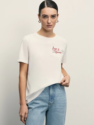 ZARINA Футболка 534954 ZR2504013419 белый