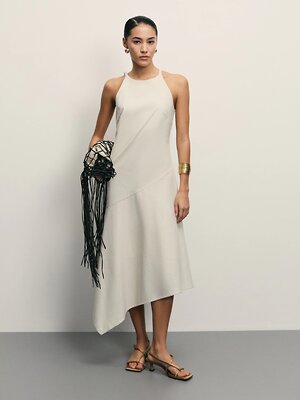 ZARINA Платье 535019 ZR2505022915 молочный