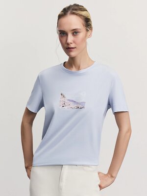 ZARINA Футболка 535043 ZR2505013419 голубой
