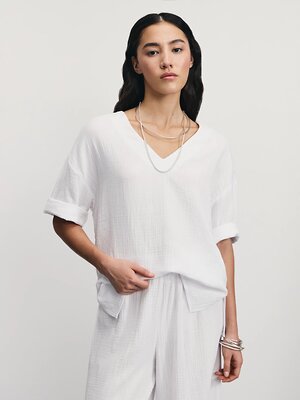 ZARINA Блузка 535047 ZR2506012002 белый