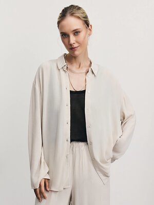 ZARINA Блузка 535054 ZR2506012005 молочный