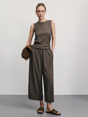 ZARINA Брюки 535075 ZR2506012109 хаки/оливковый