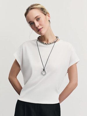 ZARINA Футболка 535093 ZR2506013405 белый