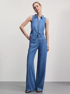 ZARINA Брюки 535109 ZR2506092314 голубой индиго