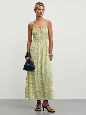 ZARINA Платье 535149 ZR2506022912 желтый цветы мелкие