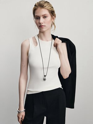 ZARINA Майка 535176 ZR2506023411 белый