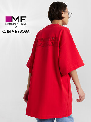 MARK FORMELLE Футболка 535581 112949 красная аура +печать