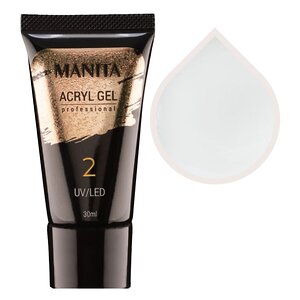 MANITA Акриловый гель для моделирования ногтей №02, 30 мл 535946 21785 