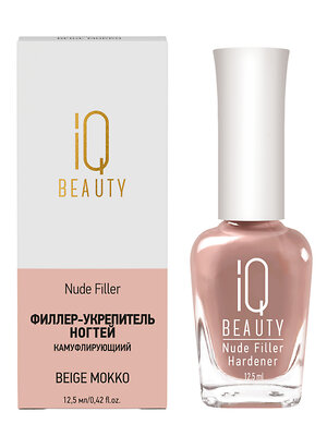 IQ Beauty Филлер-укрепитель с камуфлирующим эффектом / Nude Filler 04 Beige Mokko, глянцевый финиш, 12,5 мл 536058 27855 