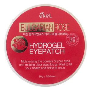 Ekel Гидрогелевые патчи для глаз с экстрактом болгарской розы / Bulgarian Rose Hydrogel Eye Patch, 60 шт. 536291 22068 
