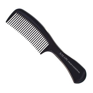 Salon Гребень пластиковый 350-333, черный, 16,5 см 536620 538 