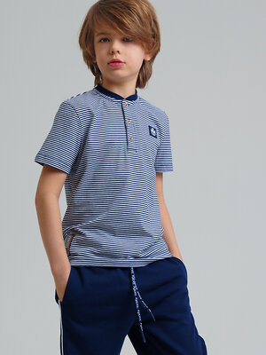 PLAYTODAY Джемпер 536733 12511318 тёмно-синий,белый