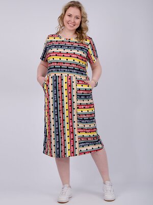 Malina Платье 536741 5939г разноцветный