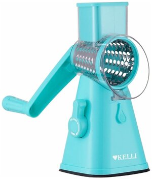 Kelli Овощерезка 537078 KL-01113B бирюзовый