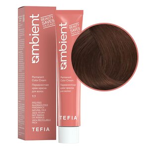 TEFIA  Ambient 7.83 Перманентная крем-краска для волос / Блондин коричнево-золотистый, 60 мл 537578 22221 