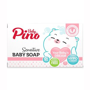 Baby Pino Детское туалетное мыло для чувствительной кожи 0+, 100 г 537582 25213 