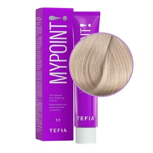 TEFIA Mypoint 10.81 Гель-краска для волос тон в тон / Экстра светлый блондин коричнево-пепельный, безаммиачная, 60 мл 537591 20164 