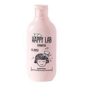 Happy Lab Шампунь для волос восстановление и питание, 300 мл 537806 21191 