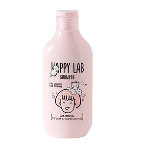 Happy Lab Шампунь для волос объем и укрепление, 300 мл 537807 21192 