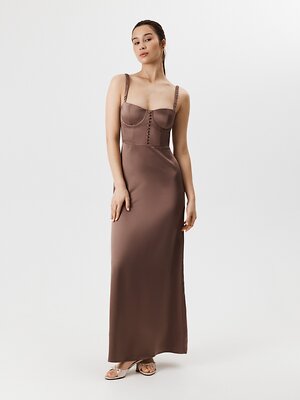 Infinity Lingerie Платье 537856 31200200079 коричневый