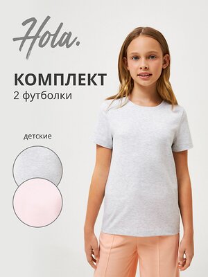 Hola Футболка 538009 76230510003 серый