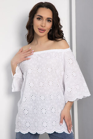 LT Collection Блуза 538088 Б13571-2М Белый