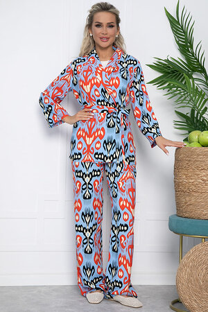 LT Collection Костюм 538118 К13610-7М голубой