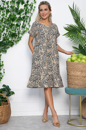 LT Collection Платье 538121 П13612-48М  бежевый