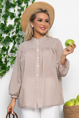 LT Collection Блуза 538131 Б13618-5М бежевый
